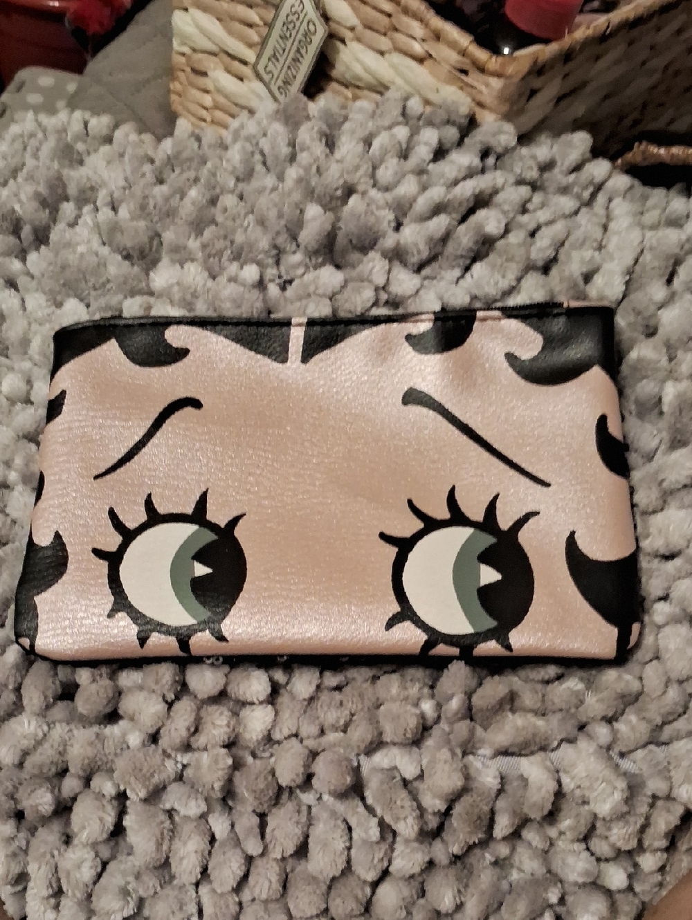 Betty Boop Eyewear/Sunglasses Case in Pink and Black